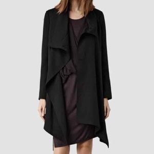 ‼️FINAL OFFER‼️ALL SAINTS coat charcoal sizeUK8